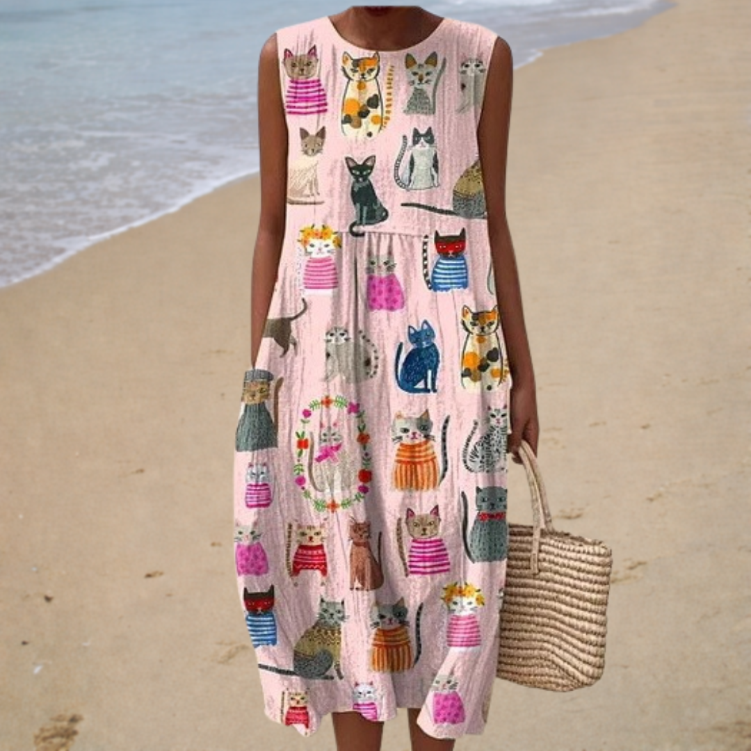 Comfortable Sleeveless Dress