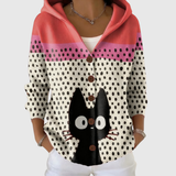 Teresa | Comfortable Knitted Hooded Cardigan