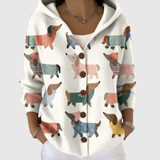 Lottie | Comfortable Knitted Hooded Cardigan