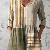 Brooke | Long V-Neck Blouse