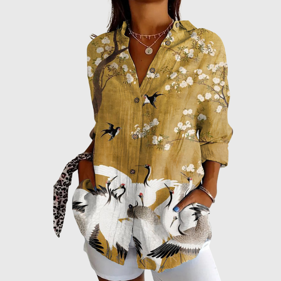 Lily | Lightweight Printed Blouse