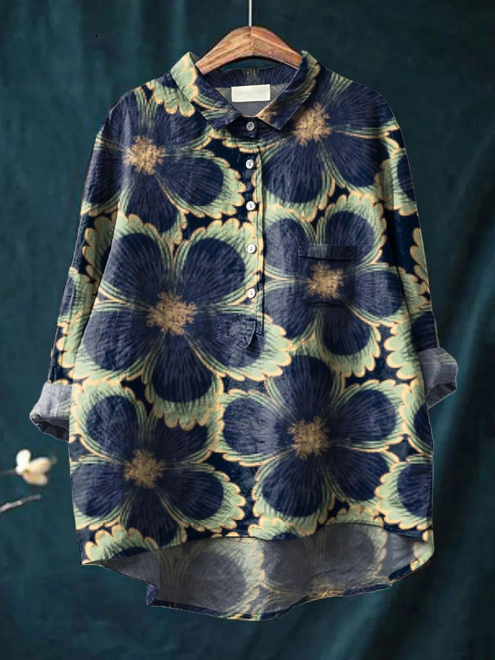 Martha | Floral Relaxed Blouse