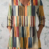 Louise | Long V-Neck Blouse