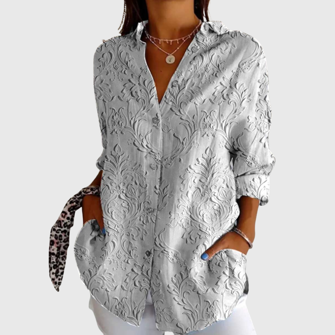 Una | Lightweight Printed Blouse