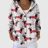 Catherine | Comfortable Knitted Hooded Cardigan
