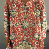 Janet | Printed Blouse