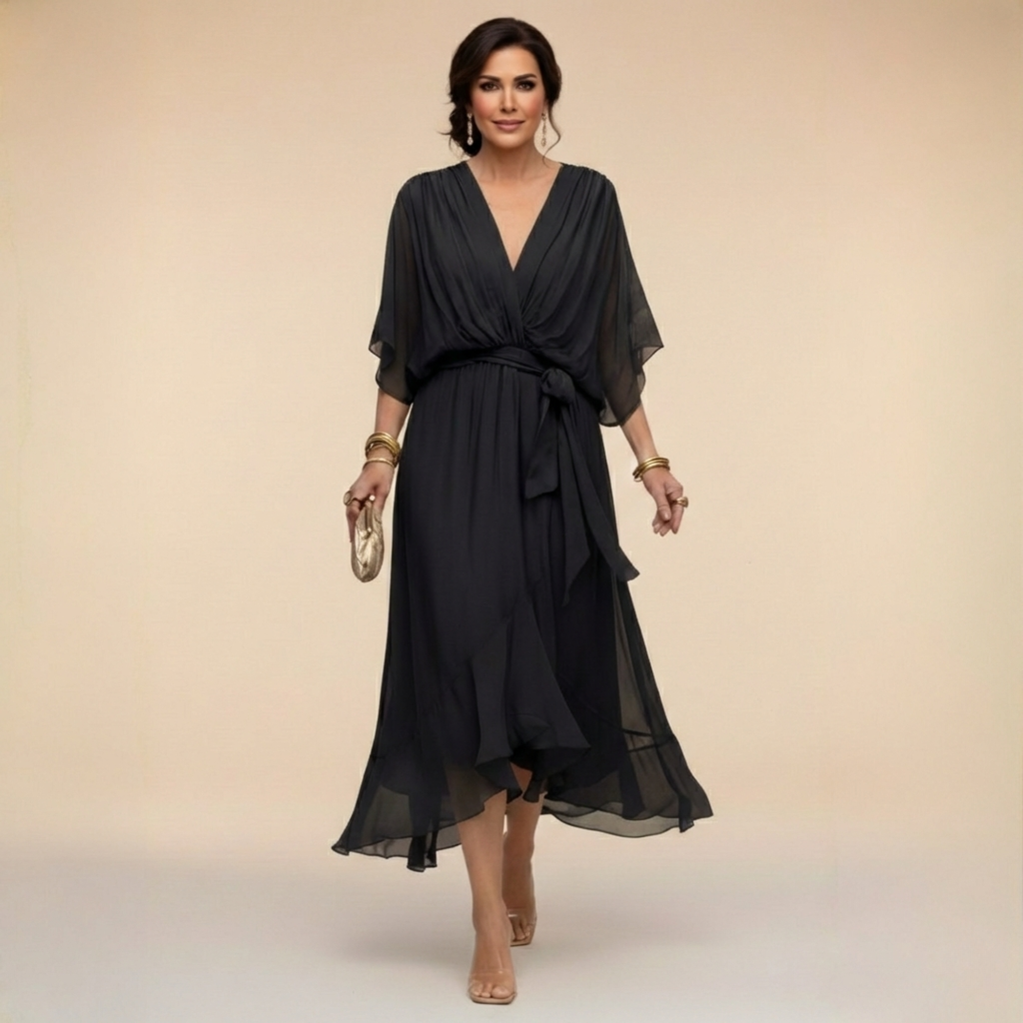 Rebecca | Chiffon Dress