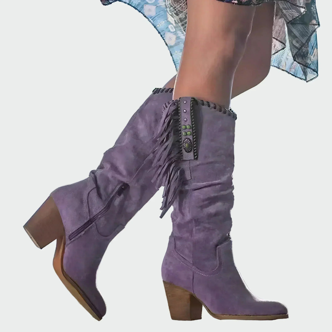 Yasmin | Comfortable Leather Ankle Boots