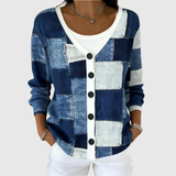 Victoria | Comfortable Knitted Button-Front Cardigan