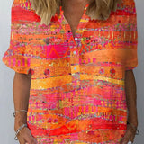 Sophia | Printed Blouse
