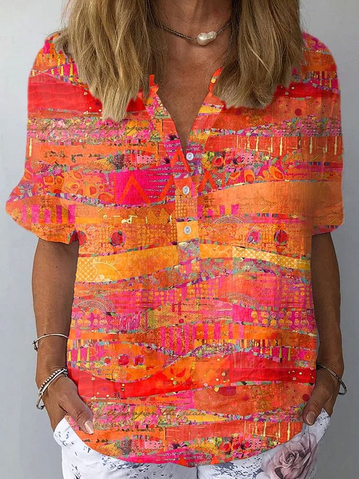 Sophia | Printed Blouse