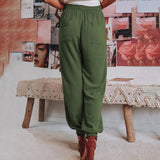 Louise | Elegant Drawstring Trousers