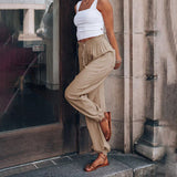 Louise | Elegant Drawstring Trousers