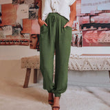 Louise | Elegant Drawstring Trousers