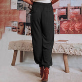 Louise | Elegant Drawstring Trousers