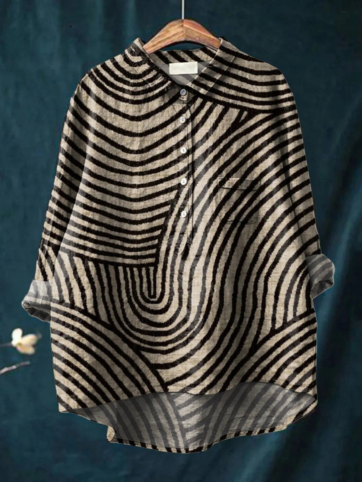 Lottie | Printed Relaxed Blouse