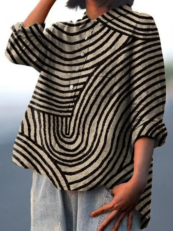 Lottie | Printed Relaxed Blouse
