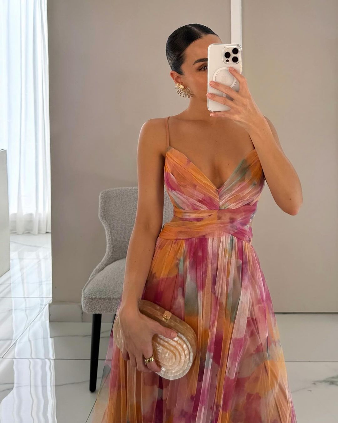 Ruth | Floral Printed Maxi Dress