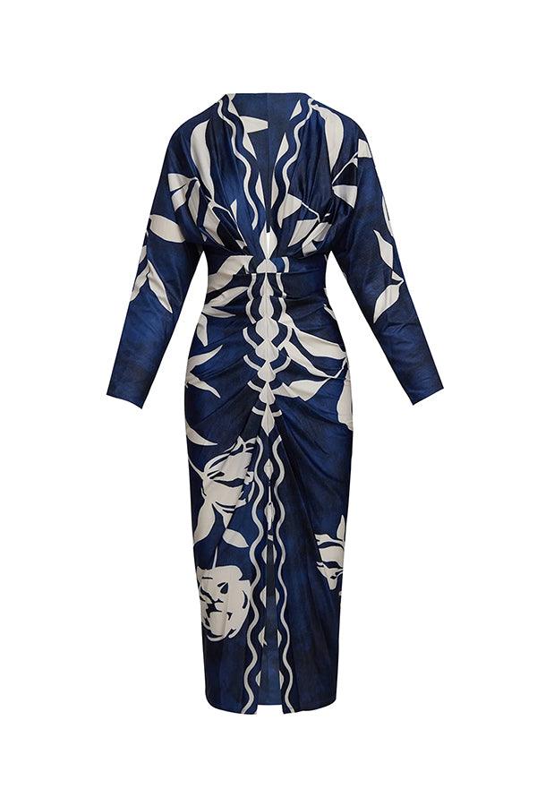 Monica | Printed Midi Dress
