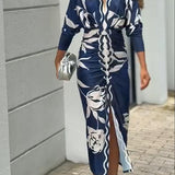 Monica | Printed Midi Dress