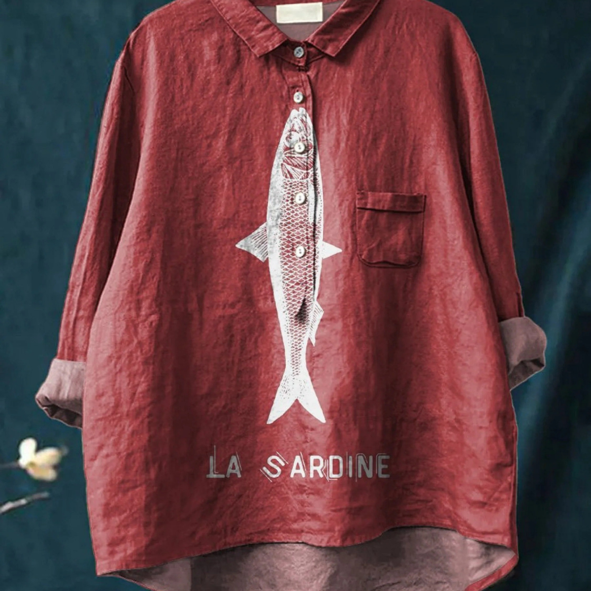 Rose | Printed Relaxed T-Shirt