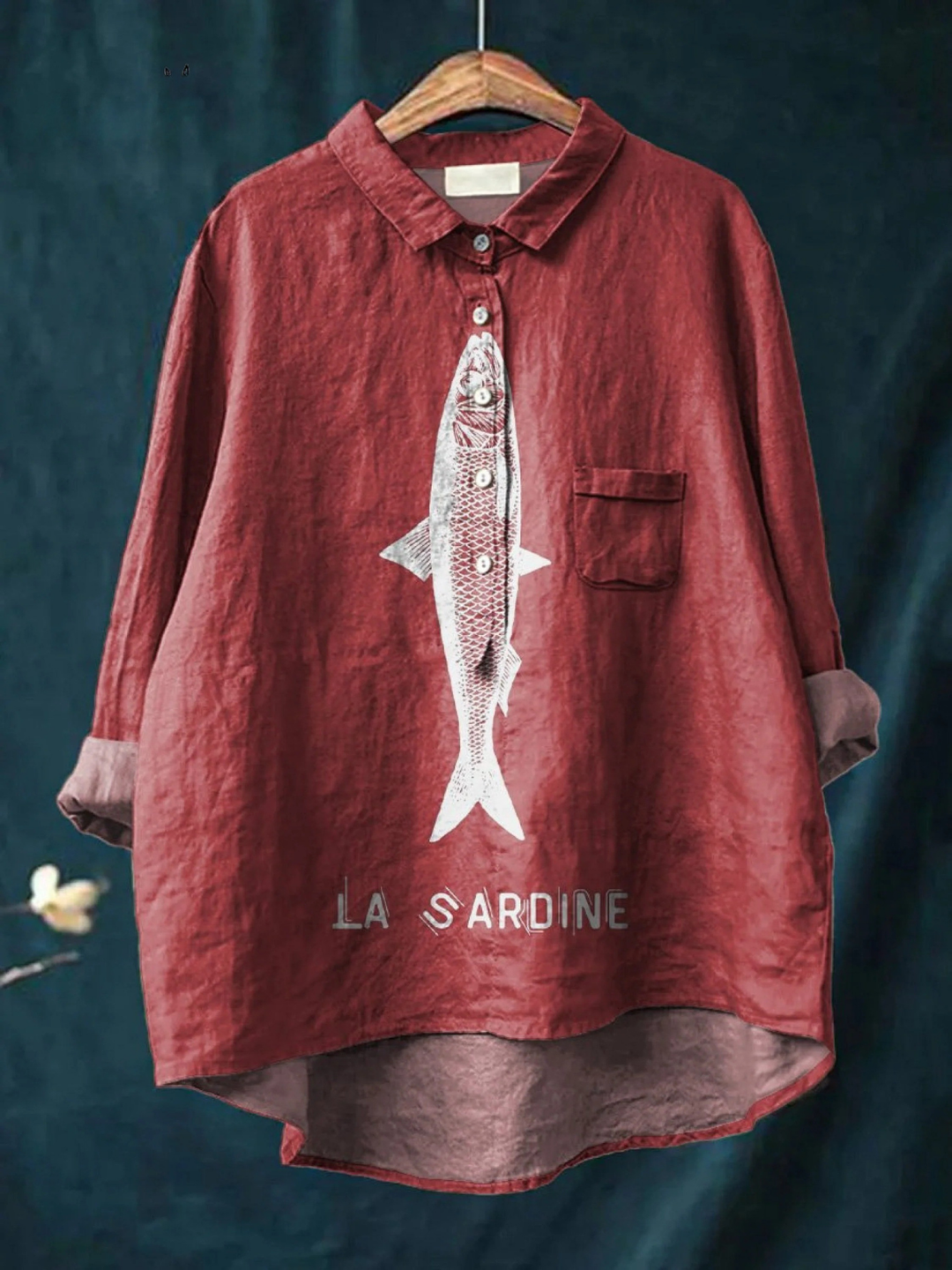Rose | Printed Relaxed T-Shirt