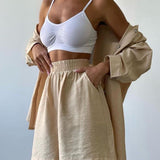 Catherine | Elegant Wide-Leg Set