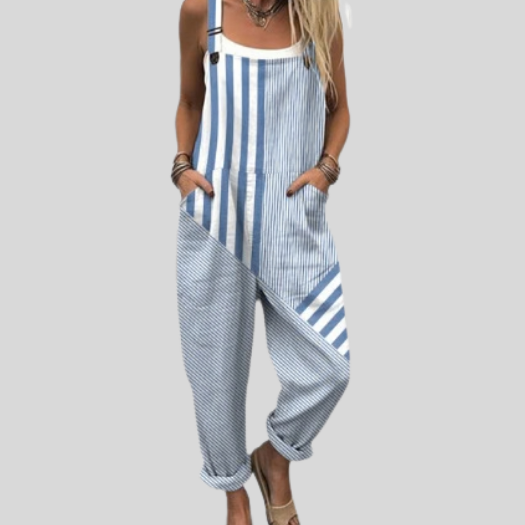 Striped Dungarees