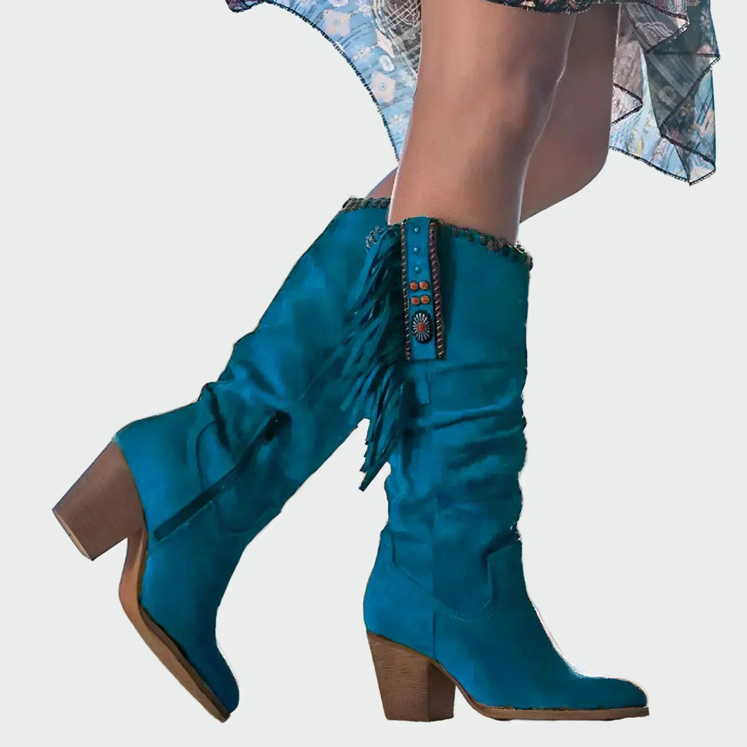 Yasmin | Comfortable Leather Ankle Boots