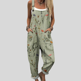 Floral Dungarees
