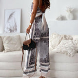Hazel | Elegant Lace-Up Wide-Leg Set