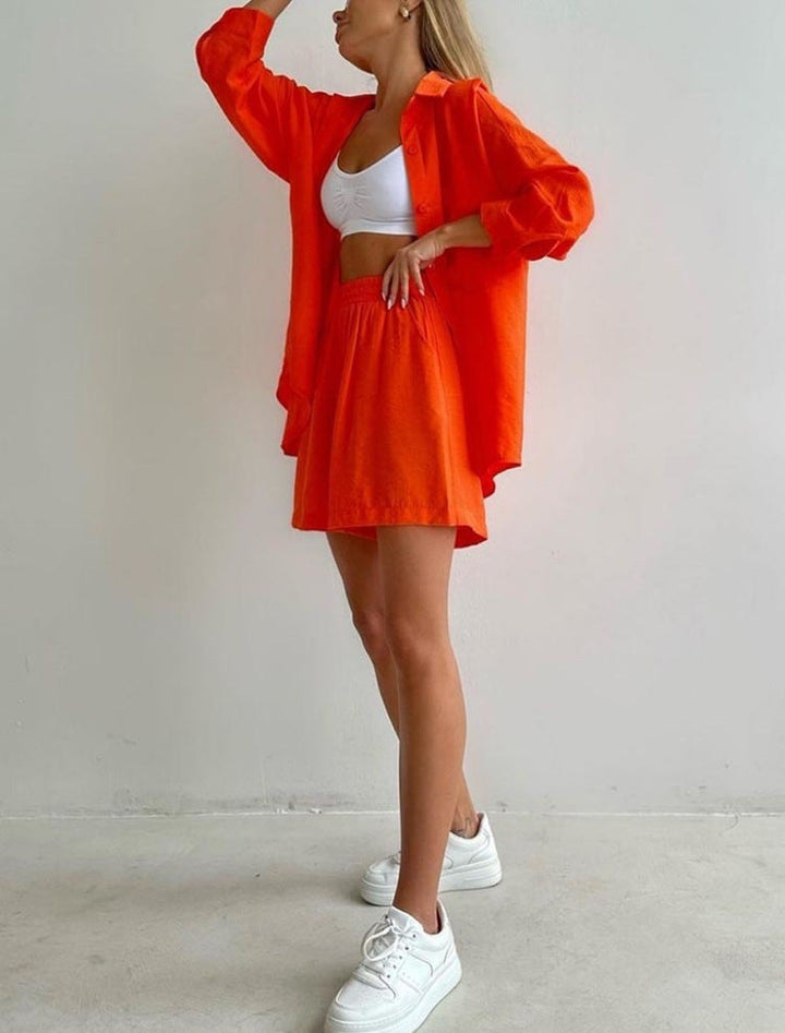Catherine | Elegant Wide-Leg Set