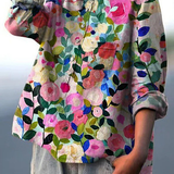 Rose | Floral Printed Relaxed Blouse