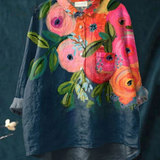 Martha | Floral Printed Relaxed T-Shirt