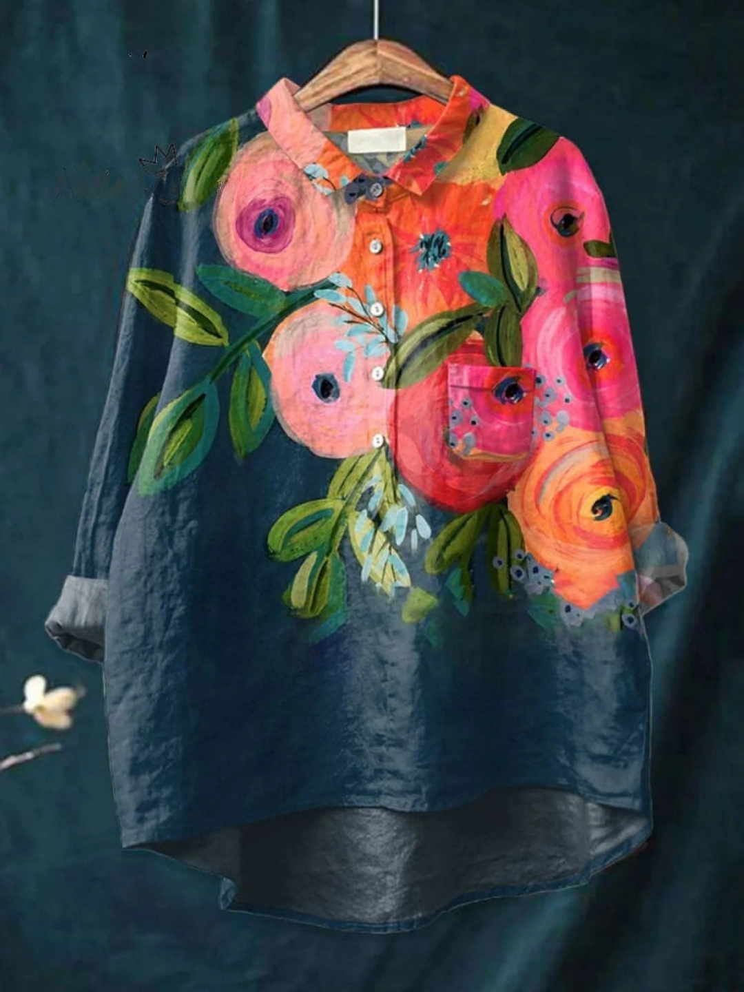 Martha | Floral Printed Relaxed T-Shirt