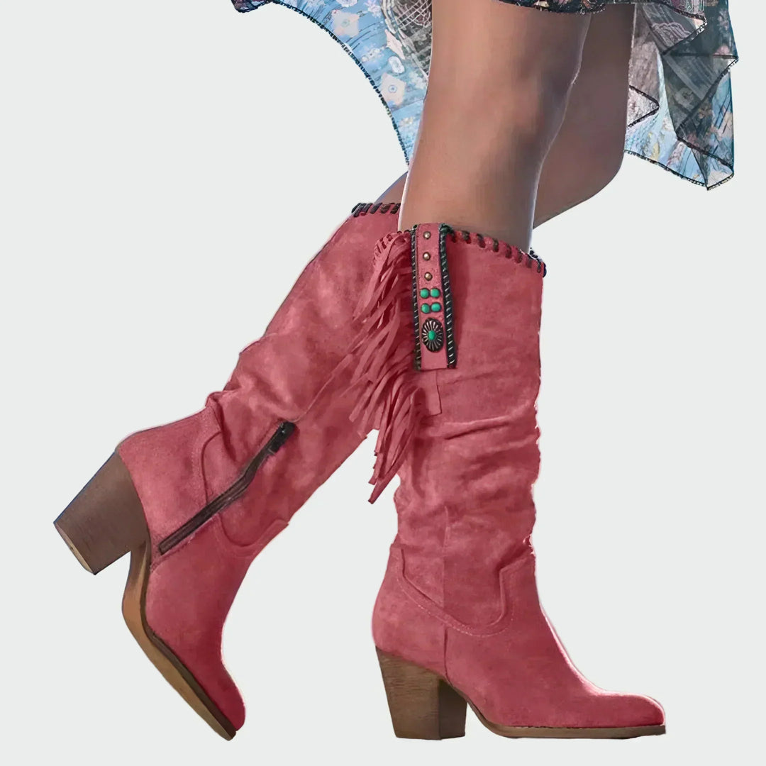 Yasmin | Comfortable Leather Ankle Boots