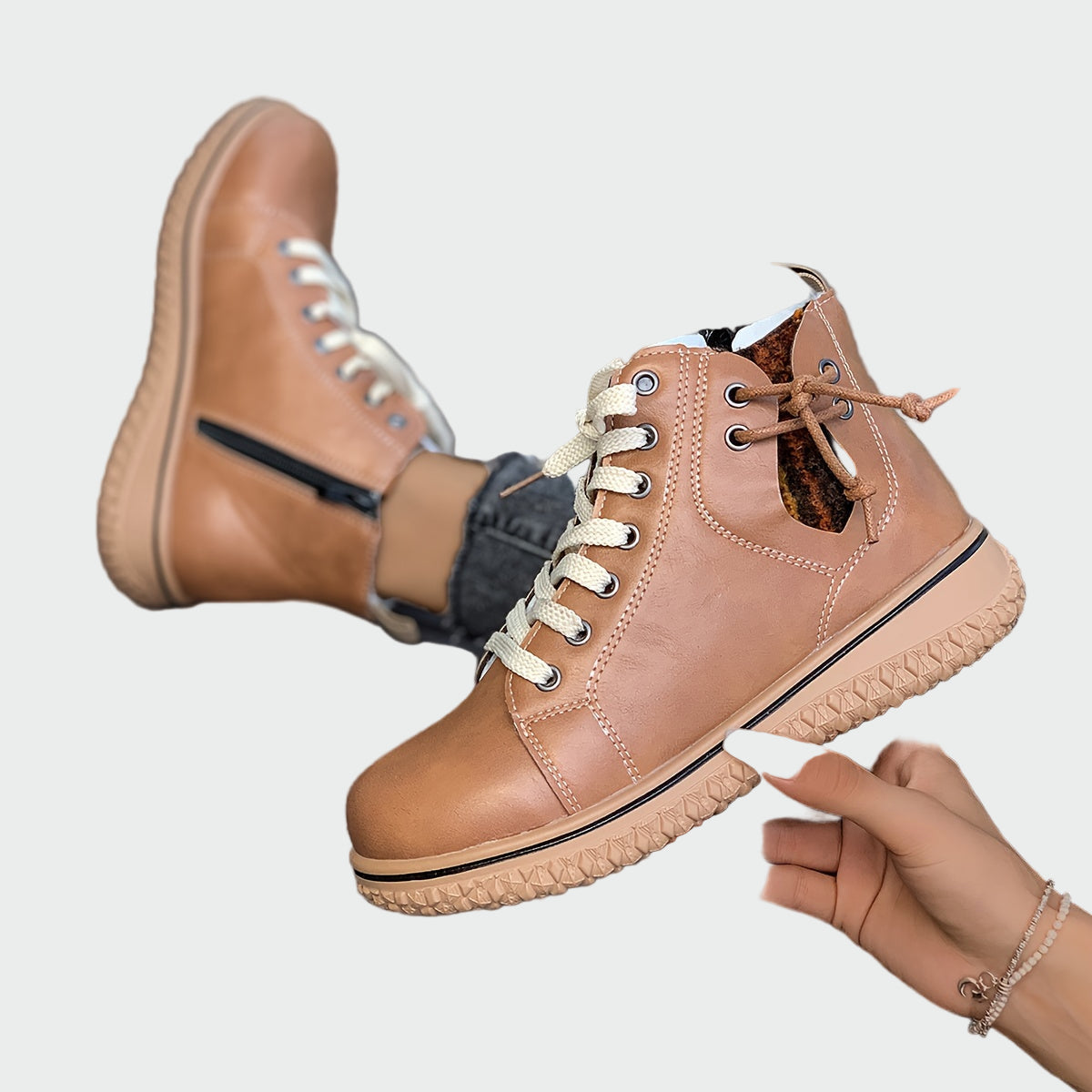 Amber | Orthopaedic Leather Ankle Boots