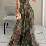 Ruth | Floral Printed Maxi Dress