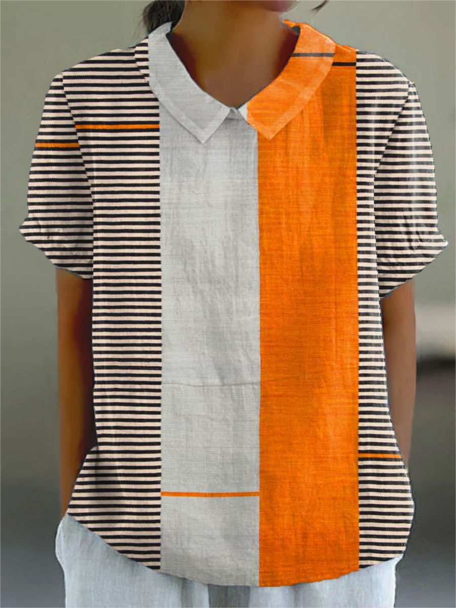 Virginia | Striped Blouse