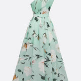Valerie | Chiffon Floral Maxi Off-Shoulder Dress
