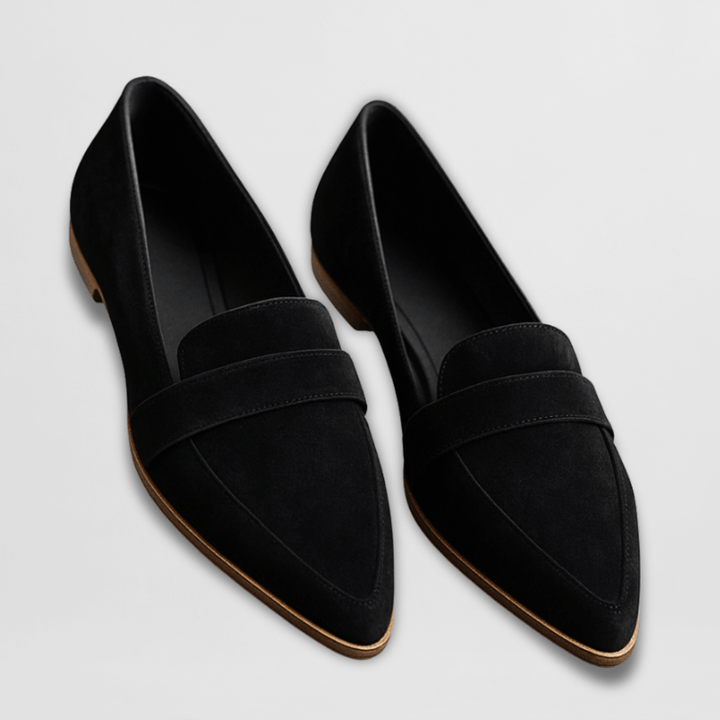 Heidi | Orthopaedic Soft Leather Suede Slippers