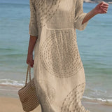 Louise | Embroidered Relaxed Dress