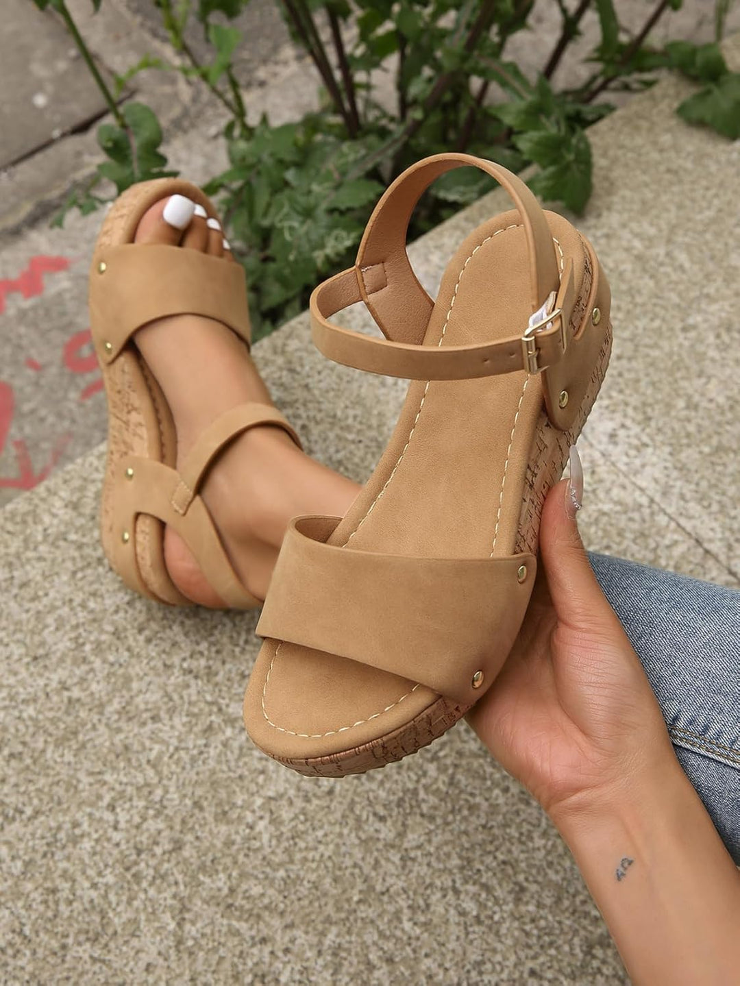 Juliet | Elegant Wedge Sandals