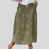 Joanna | Lightweight Printed Skirt