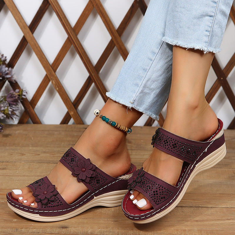Charlotte | Comfortable Wedge Sandals