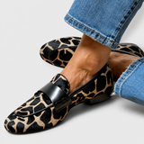 Verity | Leopard-Print Loafers