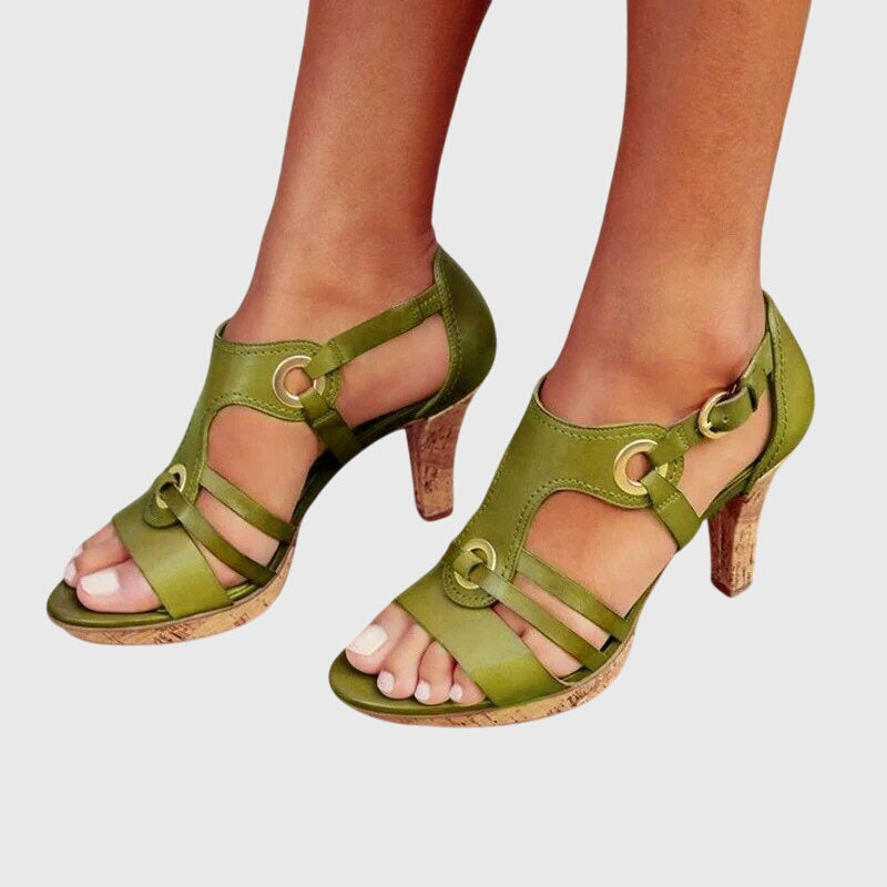 Pauline | Orthopaedic Heeled Sandals