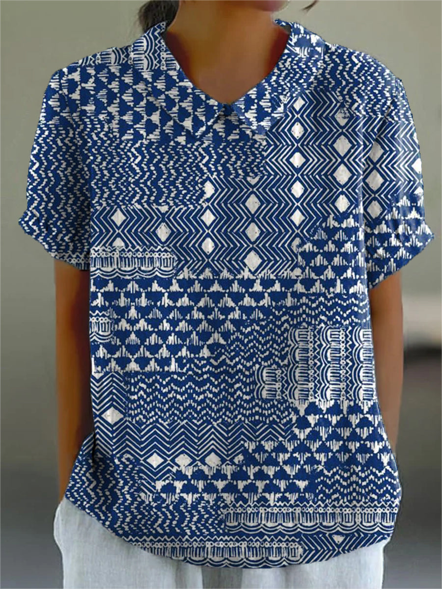 Pearl | Printed Blouse