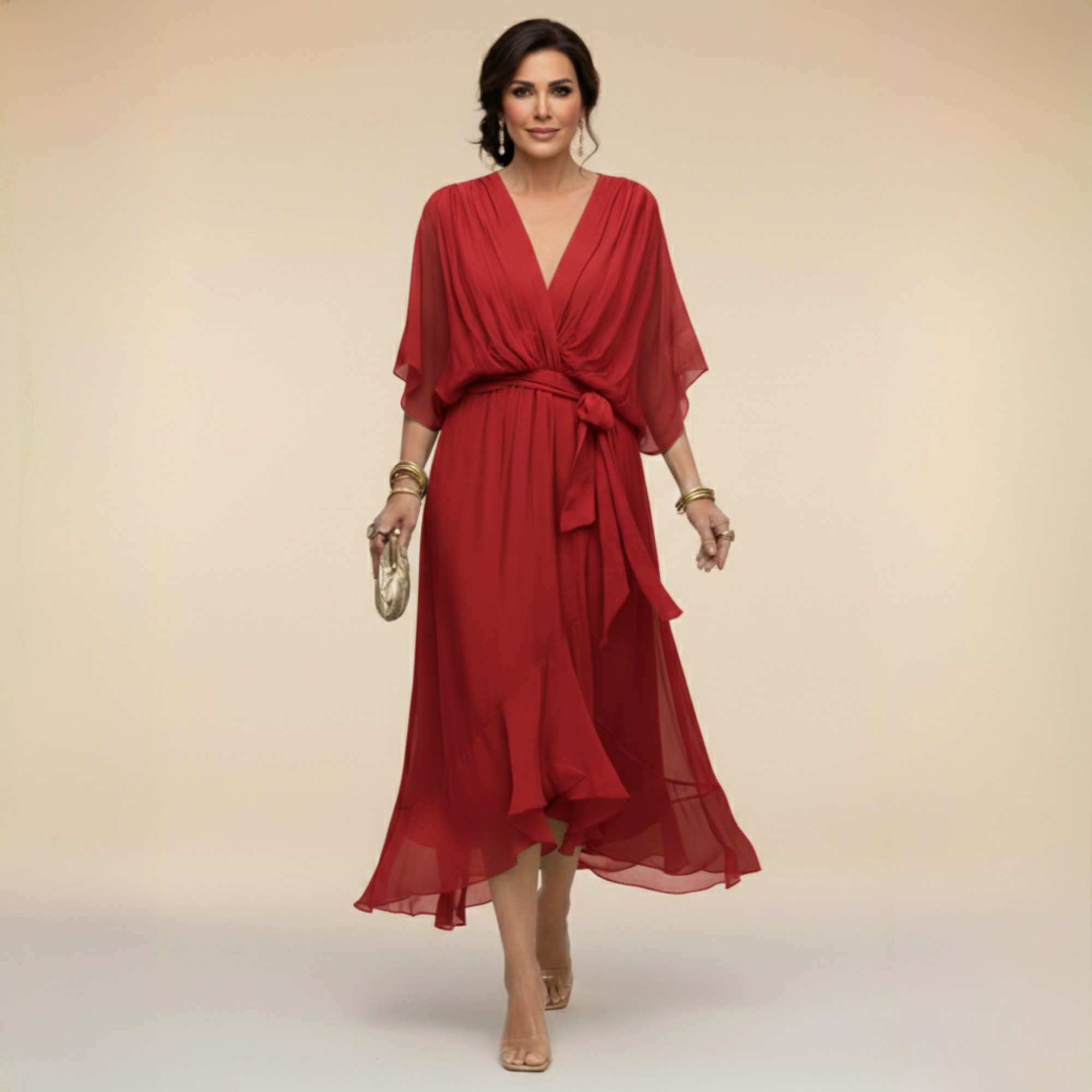 Rebecca | Chiffon Dress
