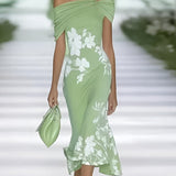 Emily | Elegant Floral Printed Dress